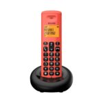 Alcatel E160 Ασύρματο Τηλέφωνο Κόκκινο
