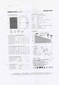 Φωτοβολταϊκό πάνελ TW Solar TWMND-54HS440W 440W - Image 3